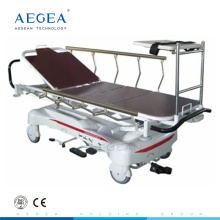 Компания AG-HS005 два отдельных гидравлических насосов больничные носилки для скорой помощи